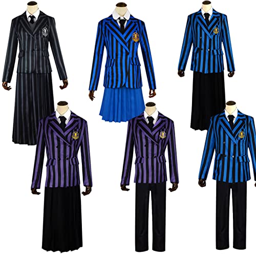 Amazon.co.jp: [Sheruan] ウェンズデー アダムス コスプレ 制服